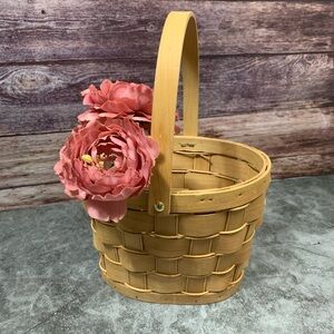 Woven Wooden Basket